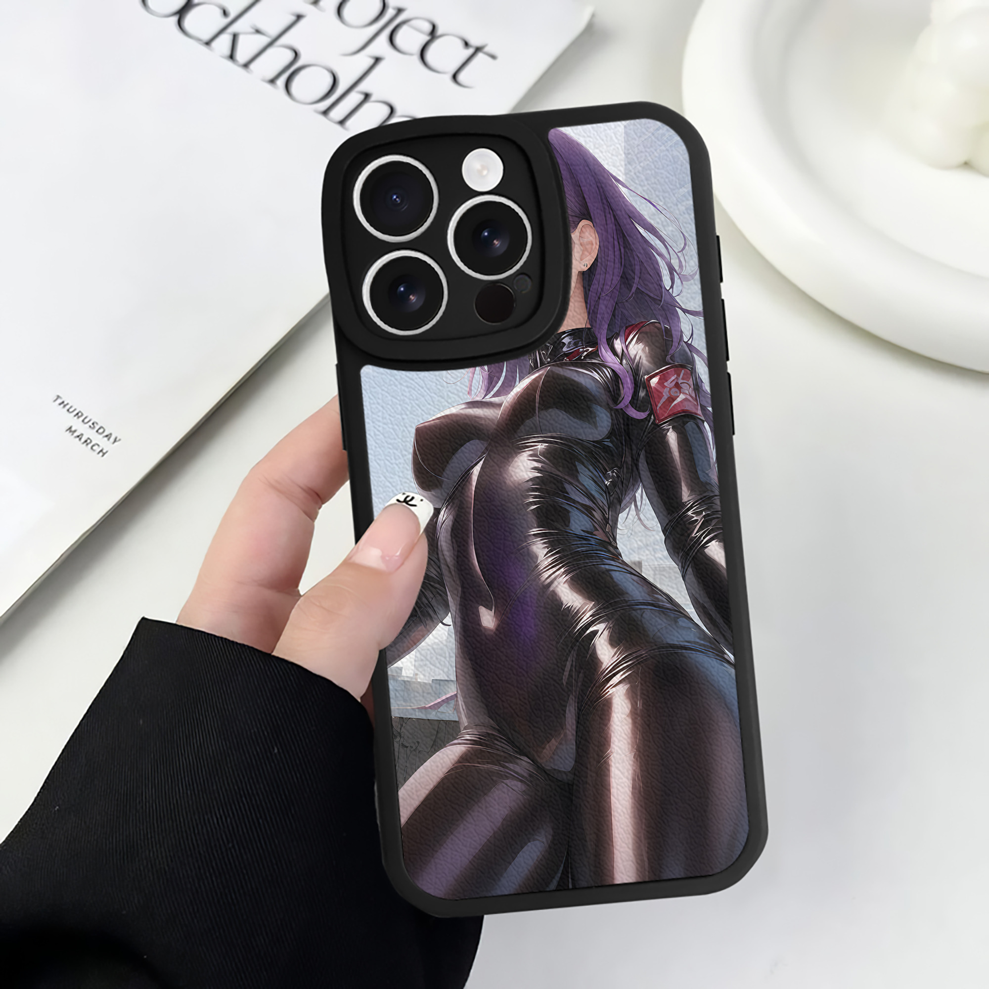 （画像用） EVA 新世紀エヴァンゲリオン 【iPhone 16シリーズ対応】シリコンスマホケース（レザー調） 材質：シリコン